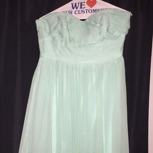 Jcrew Short Strapless Bridesmaid Dress